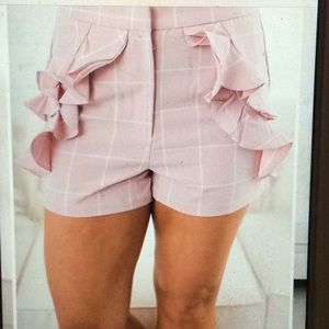 Brand new tags boutique ruffle shorts